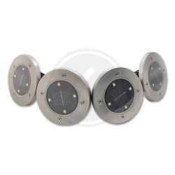 Lampa LED solarna 0,4W 5500-6000K IP54 do ogrodu i altany 115x135mm czujnik zmierzchu