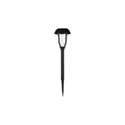 Lampa LED solarna 0,72W 3000K IP44 czarna 40cm z czujnikiem zmierzchu do ogrodu i altany