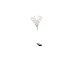 Lampa solarna LED 2.9W 3000K IP44 czarno-miedziana do ogrodu i altany 84cm