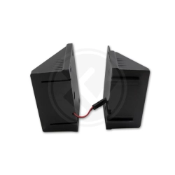 Lampa LED solarna 3W 6500K IP44 czujnik ruchu 2,5m kabel do ogrodu i elewacji