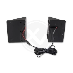 Lampa LED solarna 3W 6500K IP44 czujnik ruchu 2,5m kabel do ogrodu i elewacji