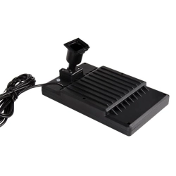 Lampa LED solarna 1,8W 6500K IP44 czarna z pilotem do ogrodu i altany