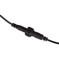 Lampa LED solarna 1,8W 6500K IP44 czarna z pilotem do ogrodu i altany