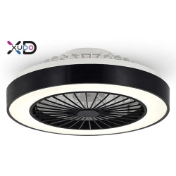 Plafon LED 36W 3CCT z wentylatorem 15W biały sterowany pilotem