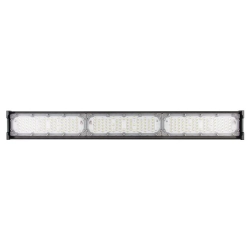 Lampa LED High Bay liniowa 150W 5000K IP65 czarna do garażu i warsztatu
