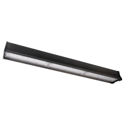 Lampa LED High Bay liniowa 150W 5000K IP65 czarna do garażu i warsztatu