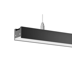 Lampa LED liniowa 60W 4500K IP20 czarna 190cm do biura i przestrzeni komercyjnych