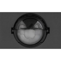 Lampa ogrodowa LED 12W 4000K IP54 czujnik ruchu czarna 80cm do ogrodu i altany — zdjęcie 5