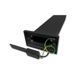 Lampa ogrodowa LED 12W 4000K IP54 czarna 80cm do ogrodu i altany — zdjęcie 3
