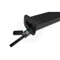 Lampa ogrodowa LED 7,5W 4000K IP54 czarna 60cm do ogrodu i altany — zdjęcie 9