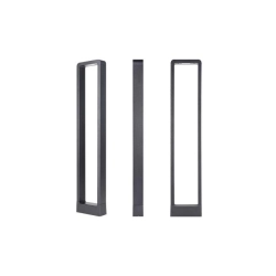 Lampa ogrodowa LED 7W 4000K IP54 RAL7021 80cm do ogrodu i altany