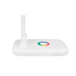 Lampa biurkowa LED 12W RGB CCT biała z regulacją i dotykowym włącznikiem — zdjęcie 4