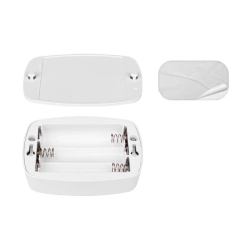 Lampa LED 0,6W 4000K PIR biała do wejścia i na schody