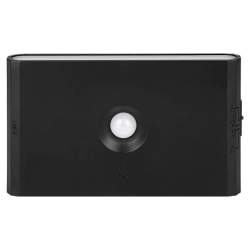 Lampa LED 1W 3CCT czarna z czujnikiem PIR 5V USB do wejścia i na schody