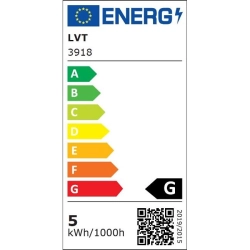 Lampa LED 5W 4000K 48V czarna do systemu Magnetic tracklight — zdjęcie 3
