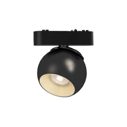 Lampa LED 10W 4000K 48V czarna IP20 do systemu Magnetic tracklight