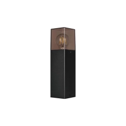 lampa ogrodowa LED 18W E27 IP44 czarna 30cm do ogrodu i altany