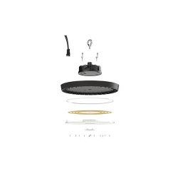 Lampa LED High Bay 150W 5000K IP65 do magazynu i hali — zdjęcie 4