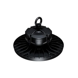 Lampa LED High Bay 100W 5000K IP65 czarna do hali i warsztatu — zdjęcie 2