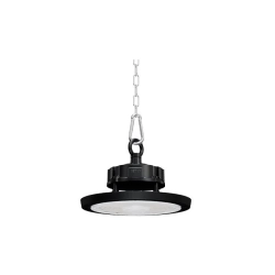 Lampa LED High Bay 100W 5000K IP65 czarna do hali i warsztatu — zdjęcie 6