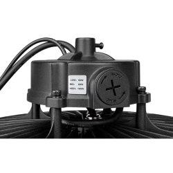 Lampa LED High Bay 100W 5000K IP65 czarna do hali i warsztatu — zdjęcie 10