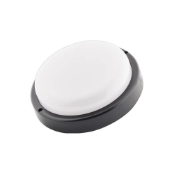 Lampa LED 12W 4000K IP54 czarna do elewacji i wejścia