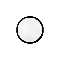 Lampa LED 12W 4000K IP54 czarna do elewacji i wejścia