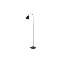Lampa podłogowa LED 60W czarna złota 145cm elastyczna szyjka