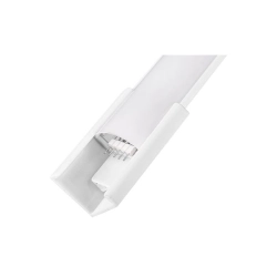 Lampa podłogowa narożna LED 9W RGB CCT 140cm biała do salonu i biura