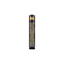 Lampa LED warsztatowa 12,8W 6500K IP20 czarna do garażu i warsztatu