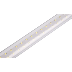 Lampa LED warsztatowa 4W 6500K IP20 czarna 435x60mm z kablem 5m do garażu i warsztatu