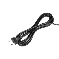 Lampa LED warsztatowa 4W 6500K IP20 czarna 435x60mm z kablem 5m do garażu i warsztatu