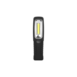 Lampa LED 3W 6500K IP20 czarna z magnesem i hakiem do garażu i warsztatu