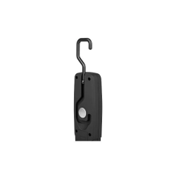 Lampa LED 3W 6500K IP20 czarna z magnesem i hakiem do garażu i warsztatu