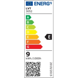 Oprawa LED 9W 4000K IP54 czujnik ruchu do wejścia i na schody