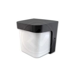 Oprawa LED E27 18W IP54 czarna do elewacji i fasady