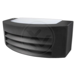 Oprawa architektoniczna E27 40W IP54 czarna do elewacji i wejścia