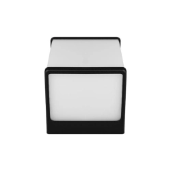 Oprawa architektoniczna Cube-2 GX53 czarna IP54 do wejścia i na schody