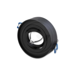 Oprawa halogenowa LED GU10 czarna matowa IP20 Ø96x50mm do wnętrz