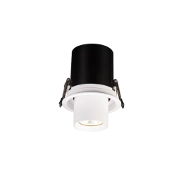 Oprawa halogenowa LED GU10 35W biała mat wpuszczana IP20 do sufitu