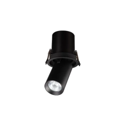 Oprawa halogenowa GU10 35W czarna mat ruchoma do sufitów — zdjęcie 2
