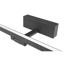 Kinkiet LED 14W 4000K IP20 czarny 60cm do wejścia i na schody