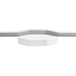 Kinkiet LED 10W 4000K IP20 biały 50cm do wnętrz
