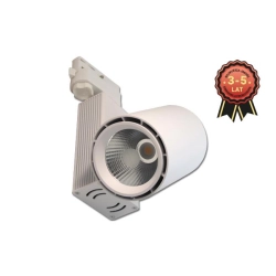 Reflektor LED 30W 3000K IP20 biały 115x140x225 mm do wnętrz i sklepów