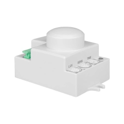 czujnik ruchu mikrofalowy 360st 220-240V IP20 do wejścia i na schody