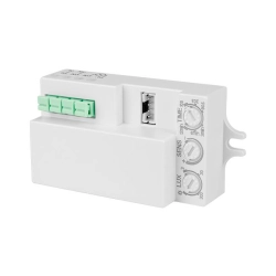 Czujnik ruchu mikrofalowy 220-240V 360° IP20 z kablem do wejścia i na schody