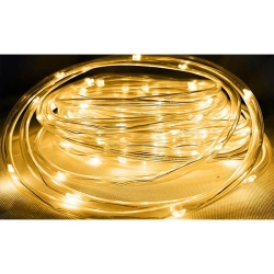 Girlanda LED solarna 100 LED 1,19m 2700K IP54 do ogrodu i altany