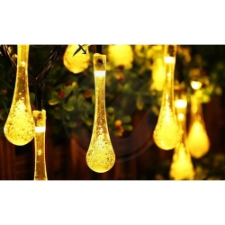 Girlanda solarna LED 20x0,72W 3000K IP44 do ogrodu i altany