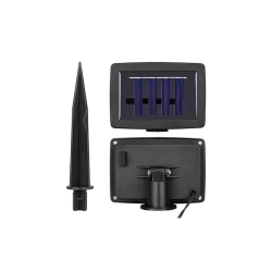 Girlanda LED solarna 40 LED 2,88W 3000K IP44 czarny przewód do ogrodu i altany