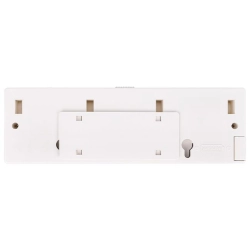 Lampa podszafkowa LED 2x0.5W 4000K IP20 biała z czujnikiem ruchu 162x50x22mm